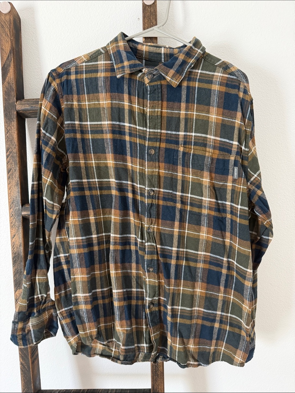 Plaid Button-Down Shirt - EDDIE BAUER
